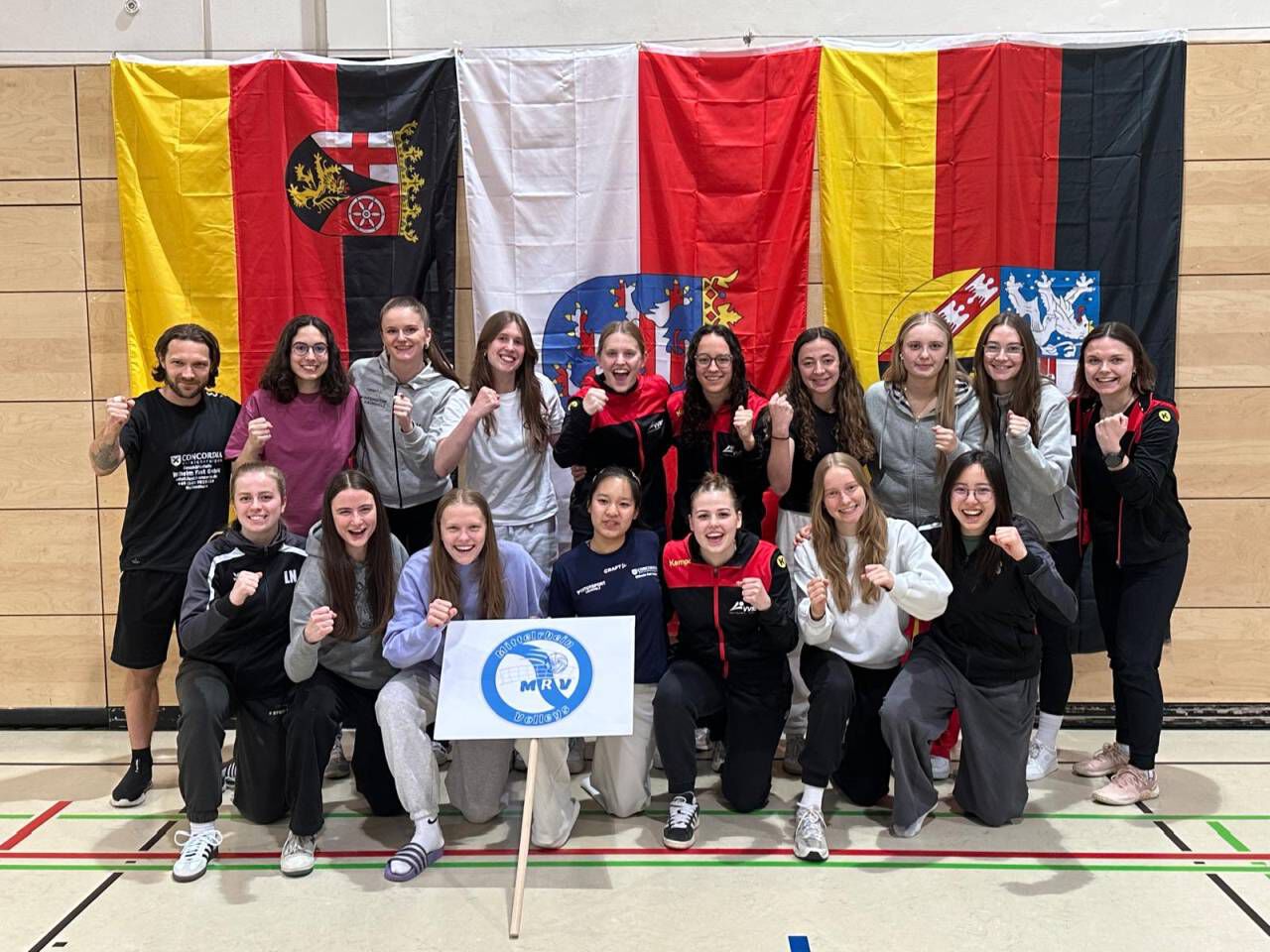 Das U20 Team der Saison 24/25 nach dem Turnierende der Südwest-Deutschen Meisterschaft in Wiesbaden.