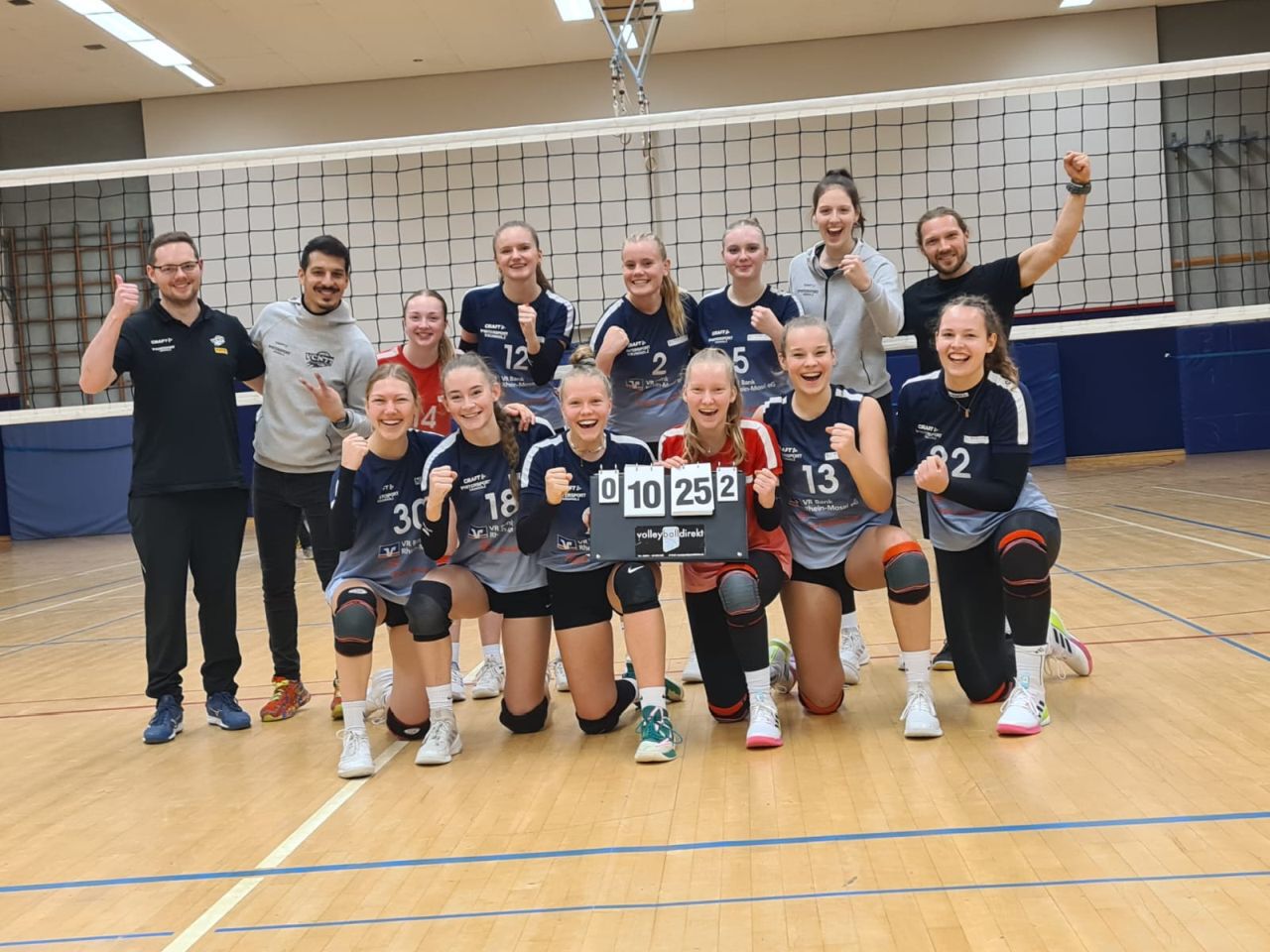SG Mittelrheinvolleys U20 Saison 23 24
